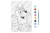 Kunst & Handwerk Ausstattung - Creative Craft Group Bluey Paint by Number Canvas - 29.7 x 19.5 cm - 161004
