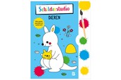 Kinderbücher - Coloring Book with Paint Palette and Brush Animals - 9789403229799