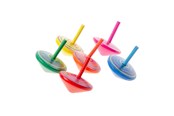 Spielzeug - Duckiez Wooden Spinning Top Colored - 8801