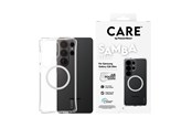 Handys - Cover & Cases - CARE by PanzerGlass Samba Case Transparent w. White Qi Samsung Galaxy S26 Ultra - CR71608