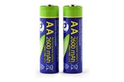 Batterien und Akkus - Gembird EnerGenie battery - 2 x AA type - NiMH - EG-BA-AA26-01