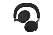 Kopfhörer/Headsets - Jabra Evolve3 75 MS Link390c - Black (Incl. Wireless Charging Pad) - 37599-999-889