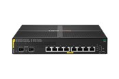 Switches - Hewlett Packard Enterprise HPE Aruba Networking CX 6000 8p 10M/100M/1G Class4 PoE 2p SFP 1G 67W Switch - S4R23A#ABB