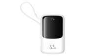 Powerbank (Akku) - Baseus Qpow Pro+ Power Bank 22.5W 10000mAh USB-C - White Powerbank (Akku) - Weiß - 10000 mAh - P10067101213-00