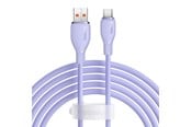 USB Kabel - Baseus Pudding 100W USB-A - USB-C Cable 2m - Purple - P10355703511-B4