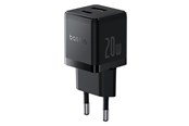 Handys - Adapter und Ladegeräte - Baseus Palm 20W USB-C USB-A Wall Charger - Black - P10111608113-00