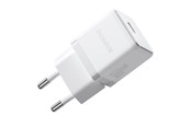 Handys - Adapter und Ladegeräte - Baseus Palm 1C 20W Wall Charger (with Mini White USB-C 60W (20V/3A) 1m Cable) - White - P10111602213-01