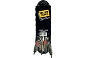 Audio Kabel - Yellow Cable K04-1 - 2 x RCA - 2 x RCA Kabel 1m. - ECO K04-1