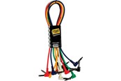 Audio Kabel - Yellow Cable P060C-6 - 6 x 1/4" Abgewinkelte Klinke/Abgewinkelte Klinke Patchkabel 60cm. - ECO P060C-6