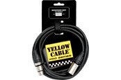 Audio Kabel - Yellow Cable PROM03X  - Neutrik XLR/XLR 3m. - ECO PROM03X