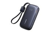 Powerbank (Akku) - Baseus EnerFill FC21 Qpow 3 Ultra 10000mAh 45W Power Bank with Attached Lanyard Cable - Black Powerbank (Akku) - schwarz - 10000 mAh - E0027Q00