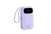 Powerbank (Akku) - Baseus EnerFill FC21 Qpow 3 Ultra 20000mAh 22.5W Powerbank with Digital Display and Cable Included - Purple Powerbank (Akku) - Purple - 20000 mAh - P10082107513-00
