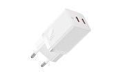 Handys - Adapter und Ladegeräte - Baseus GaN5 Pro 40W 2xUSB-C Wall Charger - White - P10110804217-Z1