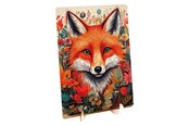 Puzzle - Creative Craft Group Wooden Puzzle Fox - Unique Shapes - 130 pcs. Holz - 400097