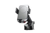 Handys - Adapter und Ladegeräte - Joyroom JR-ZS241S car mount with inductive charger for dashboard - black - JR-ZS241S