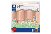 Utensilien zum Schreiben und Zeichnen - Staedtler Col. pencil natural 24pc   FSC 100% - 143N C24