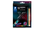 Utensilien zum Schreiben und Zeichnen - Staedtler Kombi Set NORIX 18pc      100% PEFC - 186 C18P