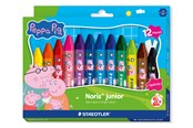 Utensilien zum Schreiben und Zeichnen - Staedtler Peppa Pig wax crayons 12 pcs - 224 C12 L1