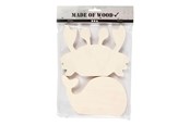 Baby Spielzeug - Creativ Company Wooden Sea Animals Crab and Whale 2pcs. - 57975