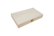 Kinderzimmer - Playwood Box Rectangle with Lid Paulownia Wood - sl062A