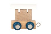 Holzspielzeug - Small Foot - Wooden Letter Train Polar - Wagon White - 12 pieces - 12569-display12