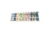 Baby Spielzeug - Playwood Learn to Count and Shape Board 76 pcs. - RS784C