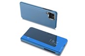 Handys - Cover & Cases - Hurtel Clear View Case Cover for Samsung Galaxy A22 4G Blue - 5907769330704
