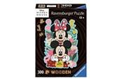 Puzzle - Ravensburger Wooden Jigsaw Puzzle Mickey Mouse & Minnie Mouse 300 pcs. Holz - 120007623