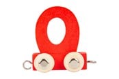 Holzspielzeug - Small Foot - Wooden Letter Train Red - O - 12 pieces - 10365-display12