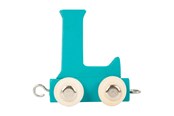 Holzspielzeug - Small Foot - Wooden Letter Train Blue - L - 12 pieces - 10362-display12