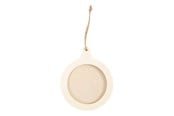 Kinderzimmer - Creativ Company Wooden Round Frame Hanger 8cm 24pcs. - 58084