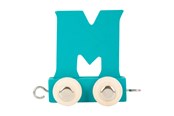 Holzspielzeug - Small Foot - Wooden Letter Train Blue - M - 12 pieces - 10363-display12
