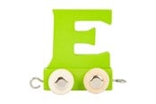 Holzspielzeug - Small Foot - Wooden Letter Train Green - E - 12 pieces - 10355-display12