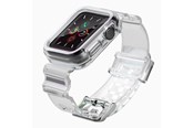 Smartwatch - Accessories - Hurtel Silicone Band Strap Bracelet Case Strap Light Set for Apple Watch 38mm - Black - 5907769331800