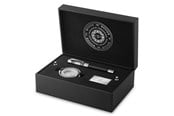 Utensilien zum Schreiben und Zeichnen - Parker Duofold Legacy of Flight Collection C.T. Fountain pen M 18K Gold nib Black ink + Convertor - 2227805