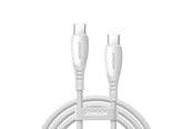 USB Kabel - Joyroom S-A59 Vibrant Series 60W USB-C - USB-C Cable 1.2m - White - S-A59 C-C 60W 1.2m white