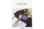 Kreativ-Spiele - Creativ Company Watercolor paper A4 230g - Black 15 pcs. - 22111