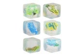 Spielzeug - Johntoy Slow Rise Glitter Cube with Fish - 24625