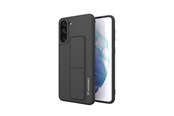 Handys - Cover & Cases - Wozinsky Kickstand Case Silicone Case with Stand Case Samsung Galaxy S21+ 5G Black - 9111201941397