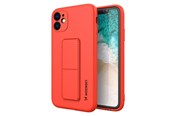 Handys - Cover & Cases - Wozinsky Kickstand Case Silicone Case with Stand Case for Samsung Galaxy A72 4G Red - 9145576226575