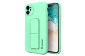 Handys - Cover & Cases - Wozinsky Kickstand Case Silicone Case with Stand Samsung Galaxy A72 4G Mint Case - 9145576226612