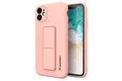 Handys - Cover & Cases - Wozinsky Kickstand Case Silicone Case with Stand Samsung Galaxy A32 4G Case Pink - 9145576226780