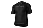 Sport & Fitness - Rockbros 15120002003 Short Sleeve Cycling Jersey L - Black - Rockbros-15120002003