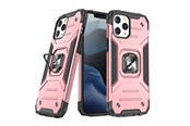 Handys - Cover & Cases - Wozinsky Ring Armor Armored Hybrid Case Cover + Magnetic Holder iPhone 13 Pink - 9111201944756