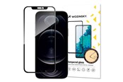 Handys - Schutzfolie - Wozinsky Super Durable Full Glue Tempered Glass Full Screen Protector With Frame Case Friendly iPhone 14 Plus / 13 Pro Max Black - 9111201942967