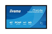 Digital Signage & Hotel - iiyama ProLite T4329AS-B1AG 43" Class (42.5" viewable) LED-backlit LCD display - 4K - for digital signage - T4329AS-B1AG