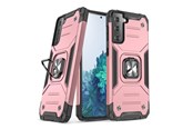 Handys - Cover & Cases - Wozinsky Ring Armor Armored Hybrid Case Cover + Magnetic Holder Samsung Galaxy S22+ (S22 Plus) pink - 9145576239742