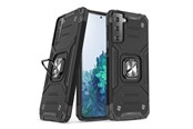 Handys - Cover & Cases - Wozinsky Ring Armor Armored Hybrid Case Cover + Magnetic Holder for Samsung Galaxy S22+ (S22 Plus) black - 9145576239773
