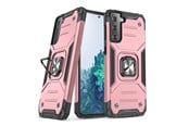 Handys - Cover & Cases - Wozinsky Ring Armor Armored Hybrid Case Cover + Magnetic Holder Samsung Galaxy S22 Ultra Gold - 9145576239797
