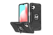 Handys - Cover & Cases - Wozinsky Ring Armor Armored Hybrid Case Cover + Magnetic Holder Samsung Galaxy A73 Black - 9145576243602